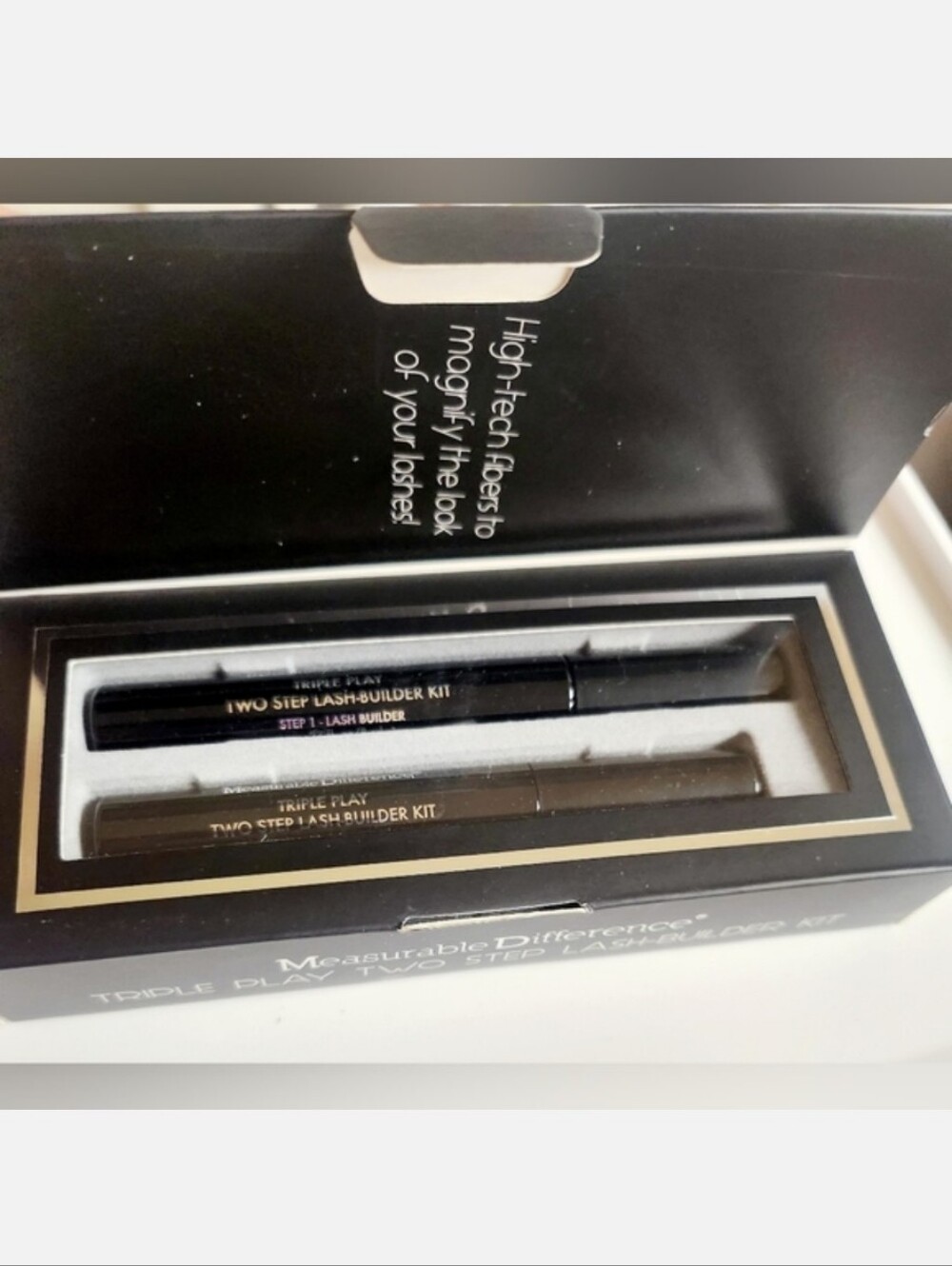 NWT MEASUREABLE DIFFERENCE MINERAL TRIPLE PLAY TWO-STEP LASH BUILDER!
